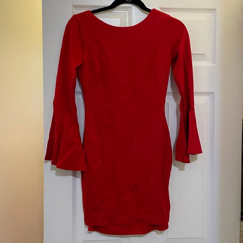 Lulus red party dress - size s
